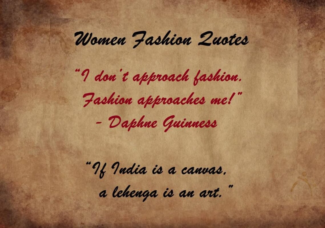 Women Fashion Quotes